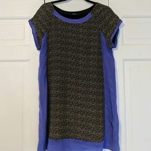 Silk Shift Mini Dress by FUNKTIONAL